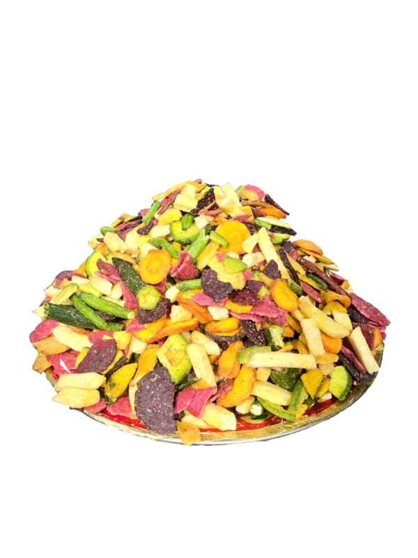 Dried Vegetable Chips & Lightly Salted
