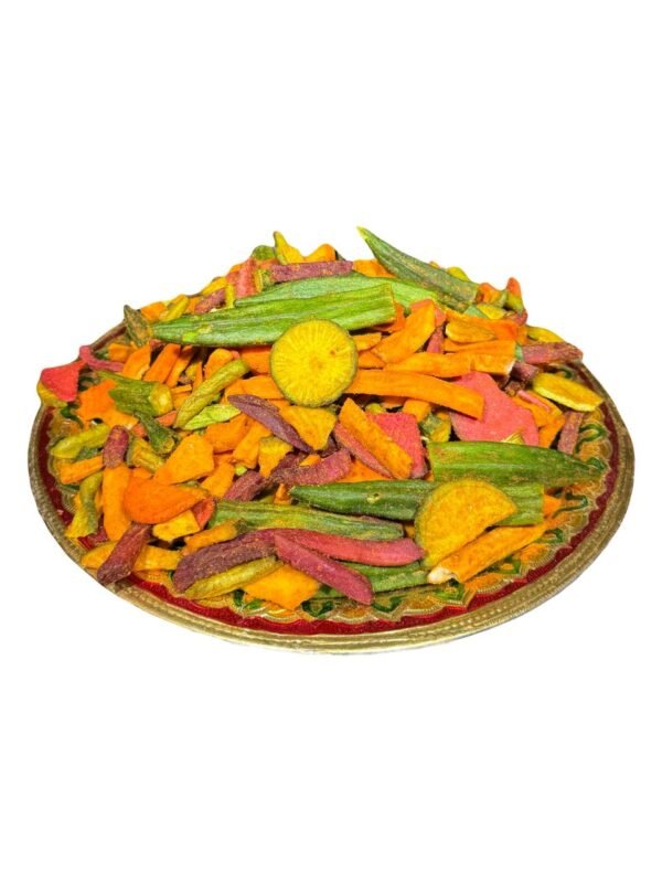 Dried Vegetable Chips With Peri Peri Masala (Peri Peri Vegetables)