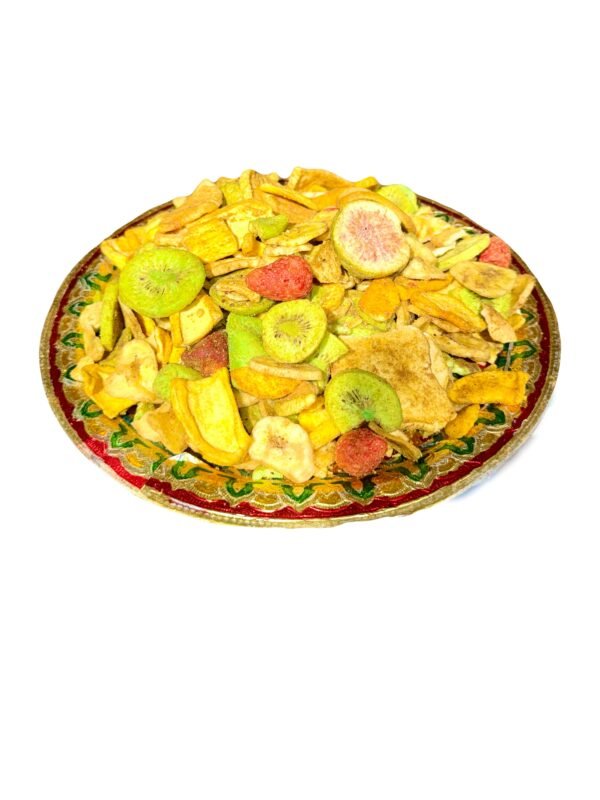 Mix Fruit Crispy Chips Dried Fruits (Chat Masala Flavour)